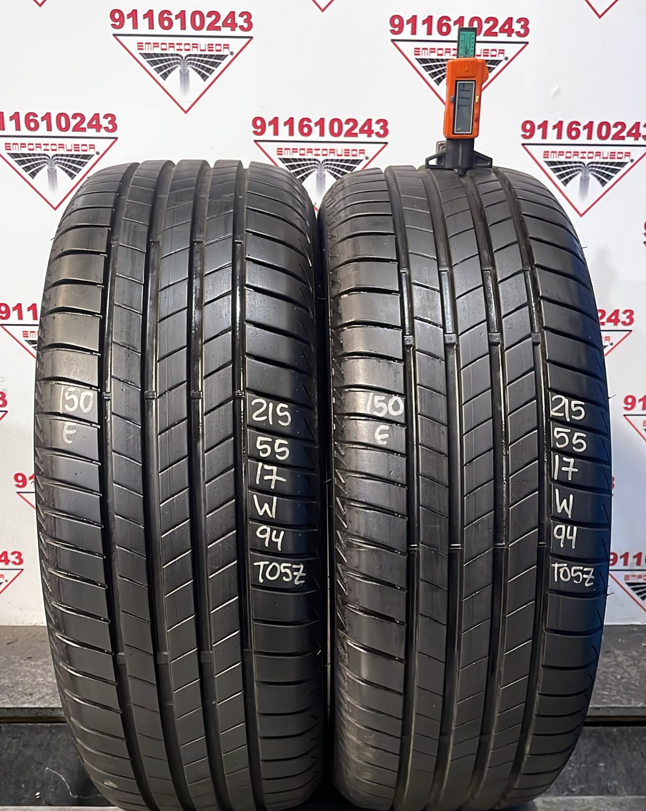 BRIDGESTONE TURANZA USADO  215/55 R17 94 W